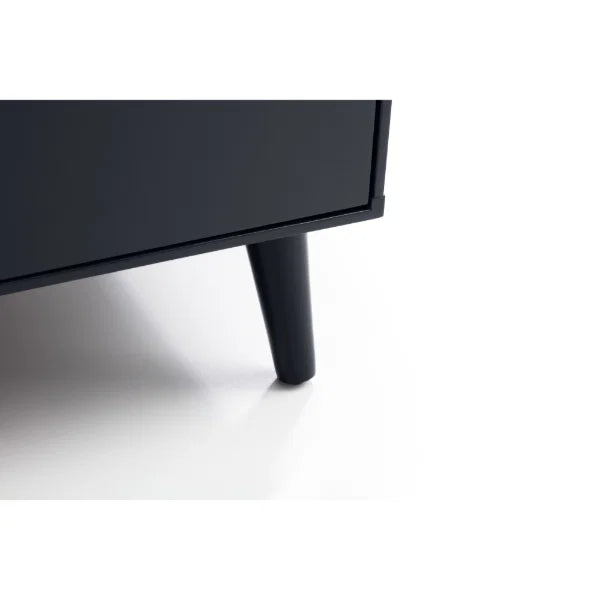 Alicia Combination Wardrobe – Anthracite – Bold Scandinavian Design | Julian Bowen