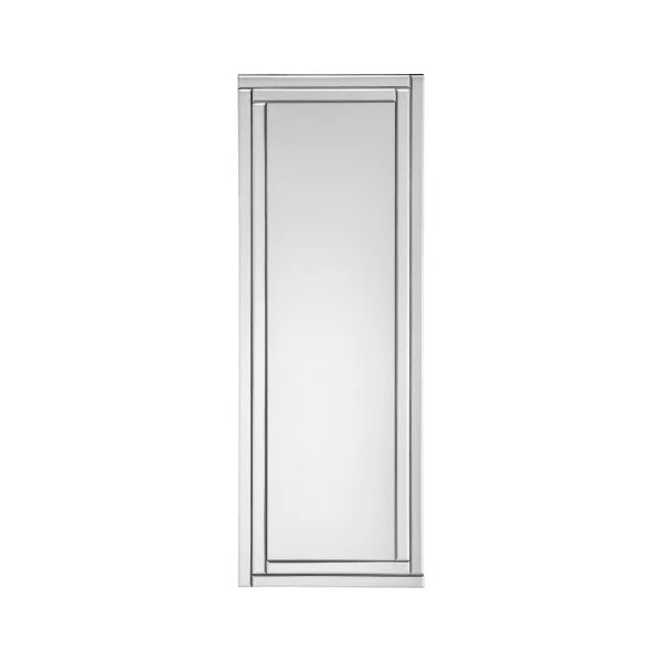 Deco Frameless Dress Mirror – Beveled Edges, Minimalist Full-Length Design