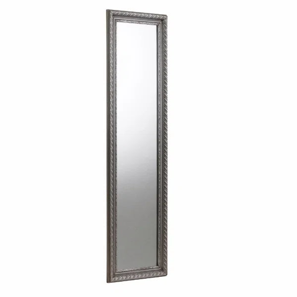 Allegro Pewter Dress Mirror – Elegant Full-Length Mirror for Bedrooms | Julian Bowen