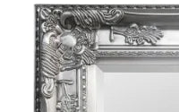 Palais Pewter Lean-To Dress Mirror – Classic Full-Length Mirror – No Wall Fixing Needed | Julian Bowen