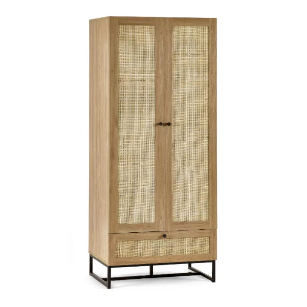 Padstow Wardrobe – Oak – Classic Single-Door Design for Smaller Spaces