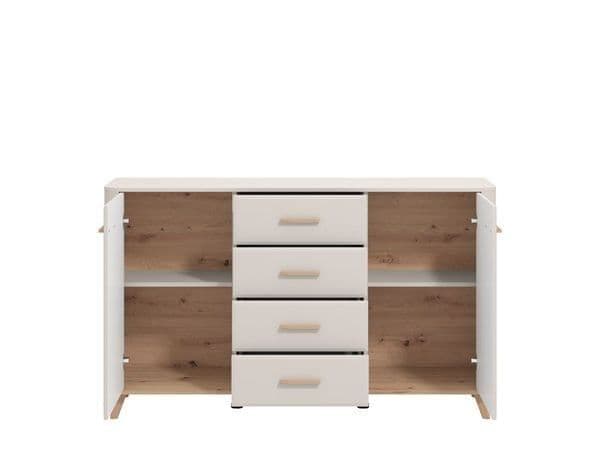 Amos Mann Furniture Darigon sideboard showing the drawer runners and construction