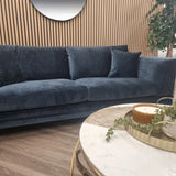 Furnish365 Lenox mid-century mermaid fabric sofa range in a modern living room setting