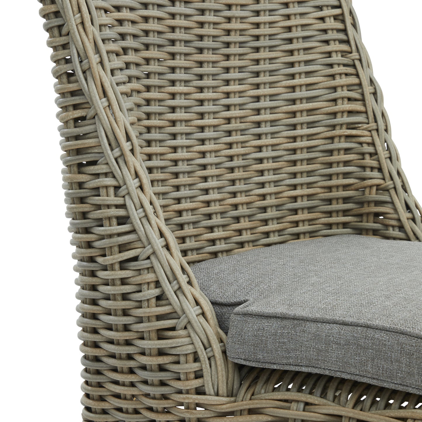 Amalfi Collection Outdoor Dining Chair – Stylish Beige Garden Dining Chair | Hill Interiors