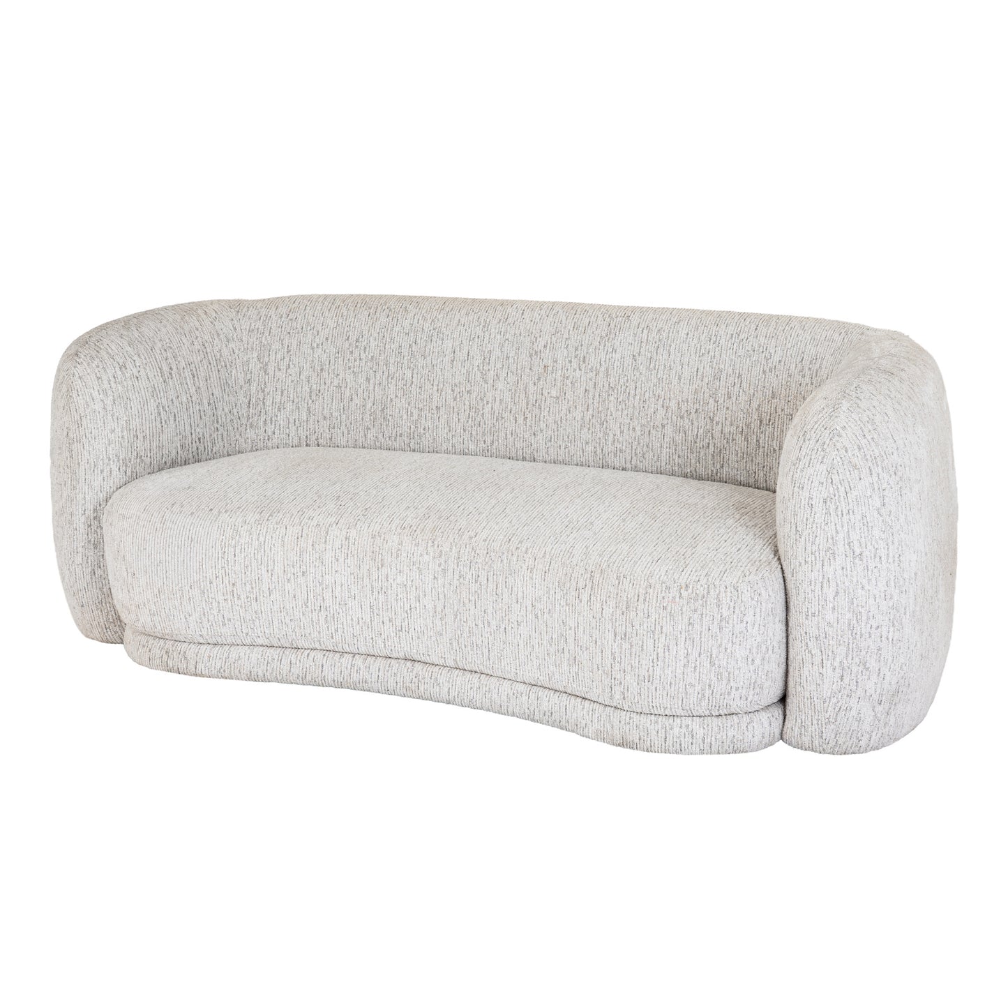 Hill Interiors Sorelle white sofa with cushions in a contemporary living room with natural lighting