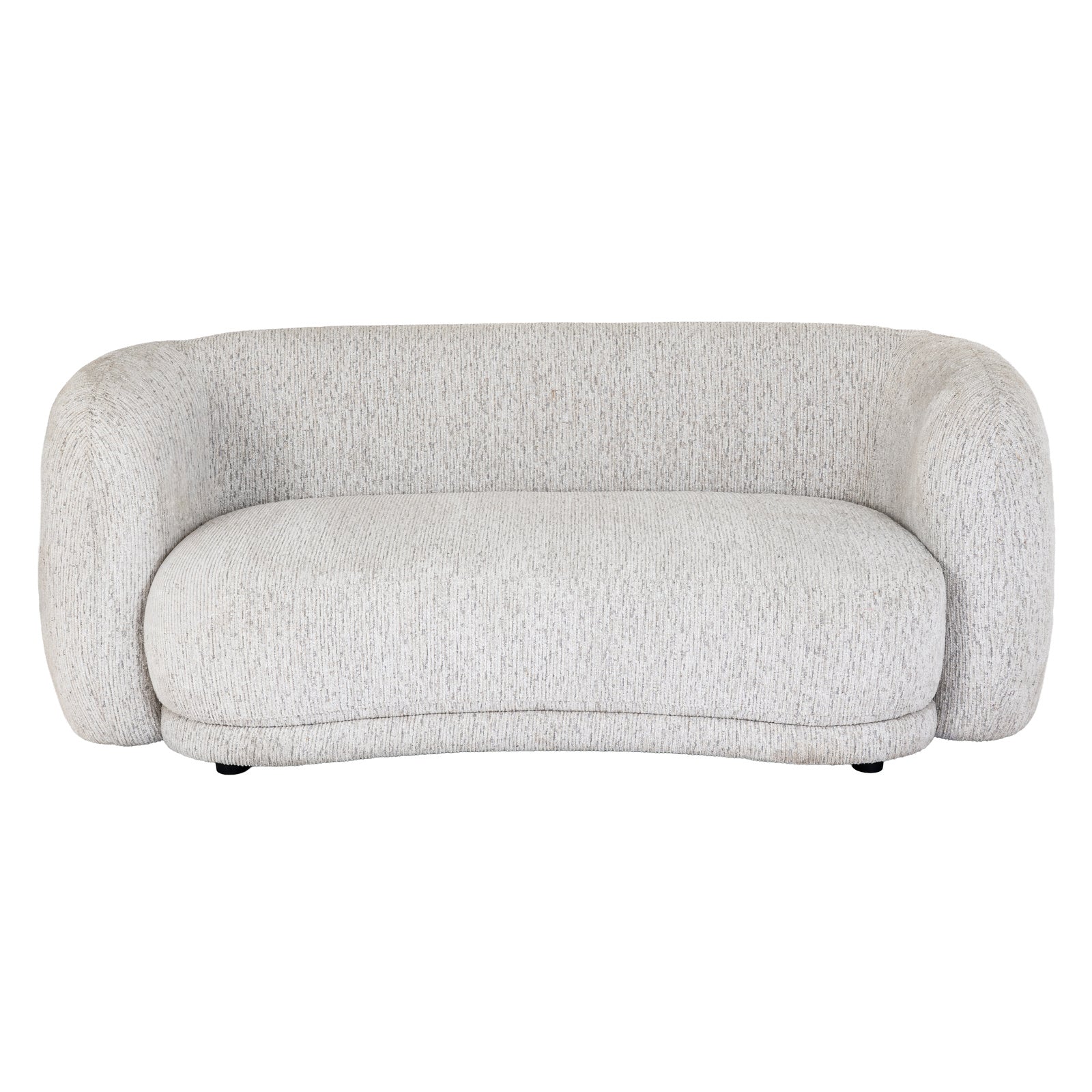 	Hill Interiors Sorelle sofa showing the seat cushion thickness and overall proportions