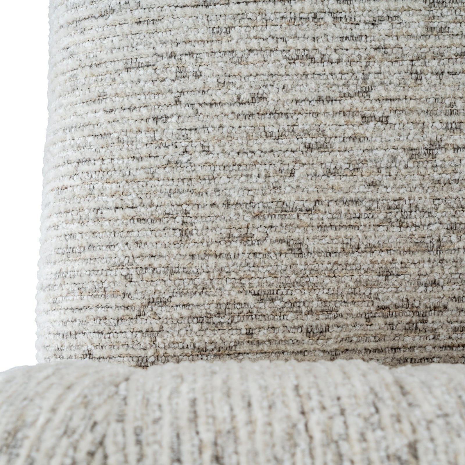 Hill Interiors Avia mist grey armchair in a contemporary living room with natural lighting
