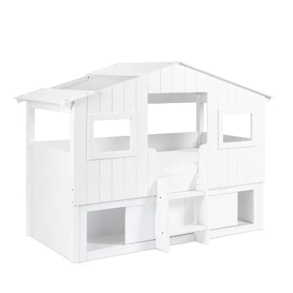 Acorn Treehouse Midsleeper & Storage Unit – Kids Single Bed with Built-in Storage | Julian Bowen