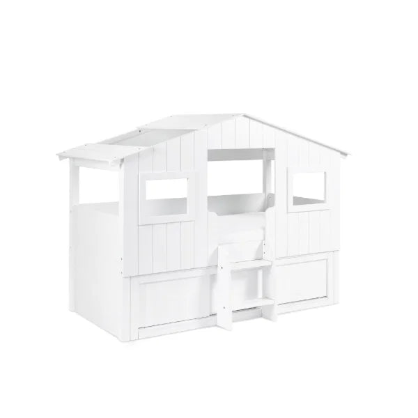 Acorn Treehouse Midsleeper & Storage Unit – Kids Single Bed with Built-in Storage | Julian Bowen