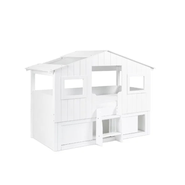 Acorn Treehouse Midsleeper & Storage Unit – Kids Single Bed with Built-in Storage | Julian Bowen