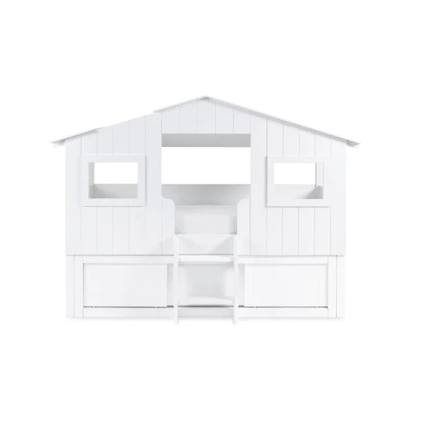 Acorn Treehouse Midsleeper & Storage Unit – Kids Single Bed with Built-in Storage | Julian Bowen