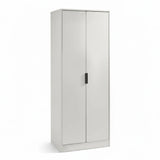 Alba 2 Door Wardrobe – Silk Grey – Affordable and Stylish Compact Design | Julian Bowen