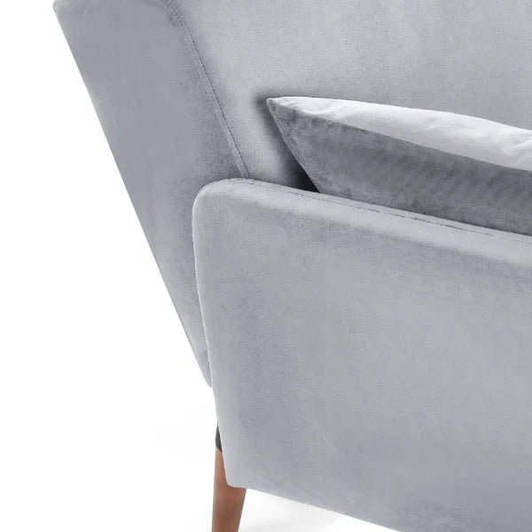 Andi Sofa Bed – Grey – Retro Style Sofa Bed with Easy Fold-Out Mechanism