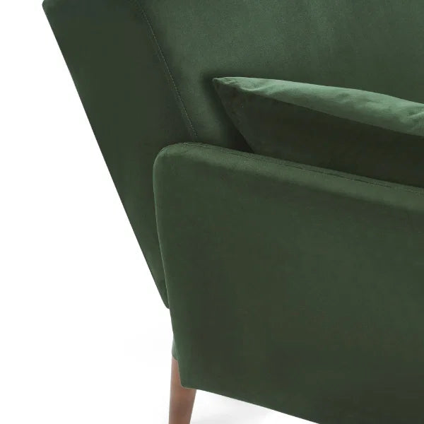 Andi Sofa Bed – Green – Retro Style Sofa Bed with Easy Fold-Out Mechanism