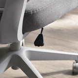Archer grey mesh ergonomic office chair in a modern home office setting