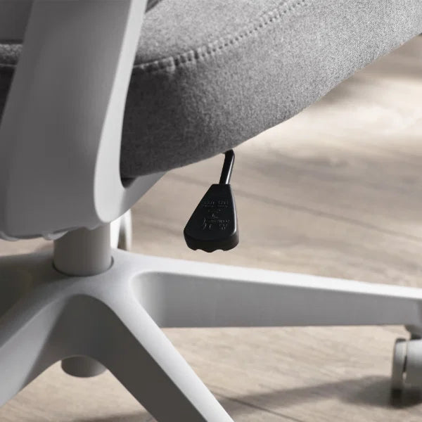 Archer grey mesh ergonomic office chair in a modern home office setting