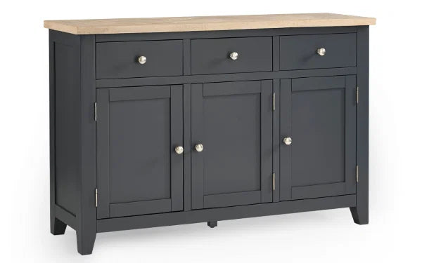 Bordeaux Sideboard – Dark Grey – Contemporary Storage with Clean Lines