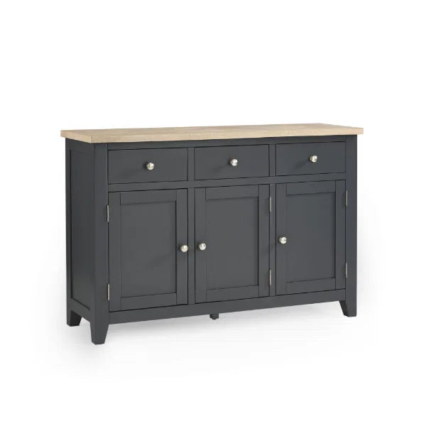 Bordeaux Sideboard – Dark Grey – Contemporary Storage with Clean Lines