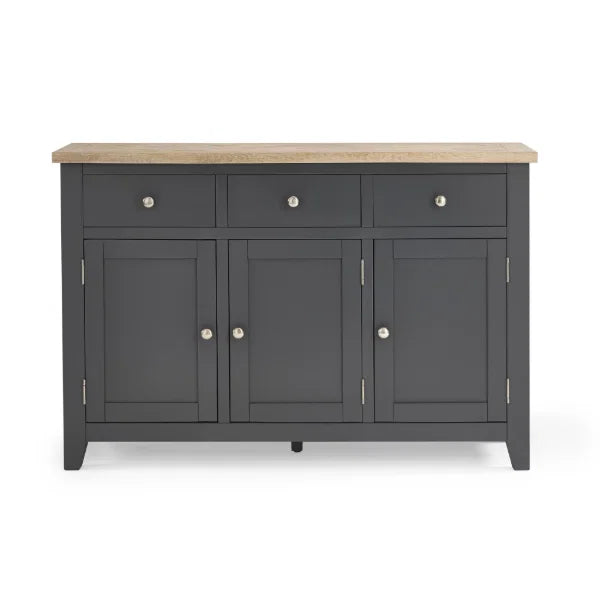 Bordeaux Sideboard – Dark Grey – Contemporary Storage with Clean Lines