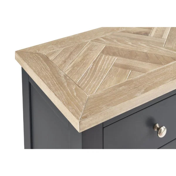 Bordeaux Sideboard – Dark Grey – Contemporary Storage with Clean Lines