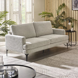 Carrera 2 Seater Sofa – Oyster – Compact and Versatile for Smaller Spaces | Julian Bowen