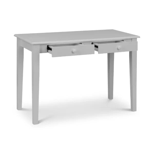 Carrington Grey Desk – Compact, Modern, and Affordable – Perfect for Home Offices