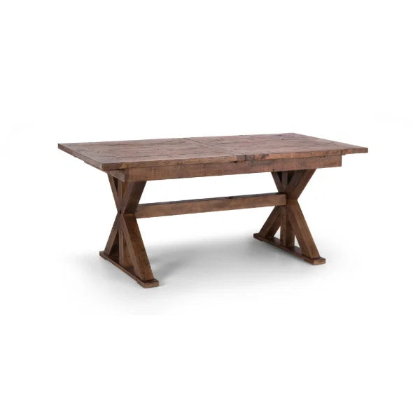 Chatsworth Extending Dining Table – Oak – Reclaimed Wood, Seats 6-10