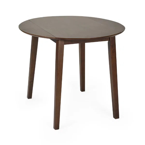 Coast Walnut Drop Leaf Dining Table – Space-Saving Design Expands from 55cm to 90cm (Pre-order – July)