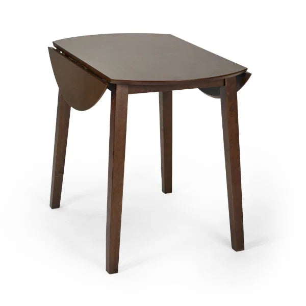 Coast Walnut Drop Leaf Dining Table – Space-Saving Design Expands from 55cm to 90cm (Pre-order – July)