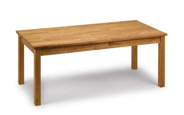 Coxmoor Coffee Table – Ivory & Oak – Bright Two-Tone Design with Lower Shelf