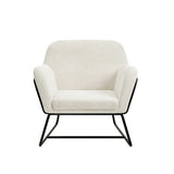 Charles Velvet Armchair – Plush Velvet with Brushed Gold Frame | LPD Furniture