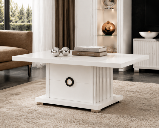 Modern Grey Coffee Table – Italian Design