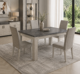 Classic fixed dining table – timeless Italian design, robust and spacious for family meals