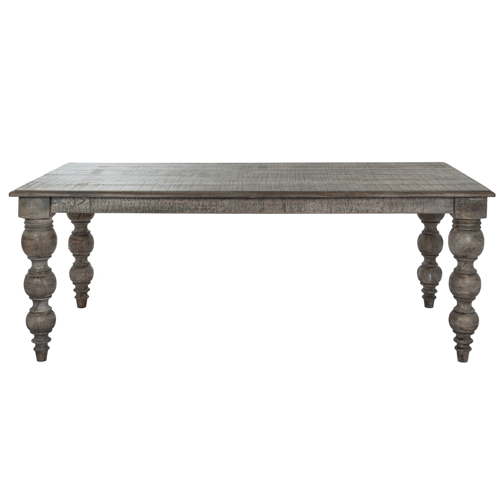	Close-up of Hill Interiors Rutland Collection dining table showcasing the premium wood texture and craftsmanship