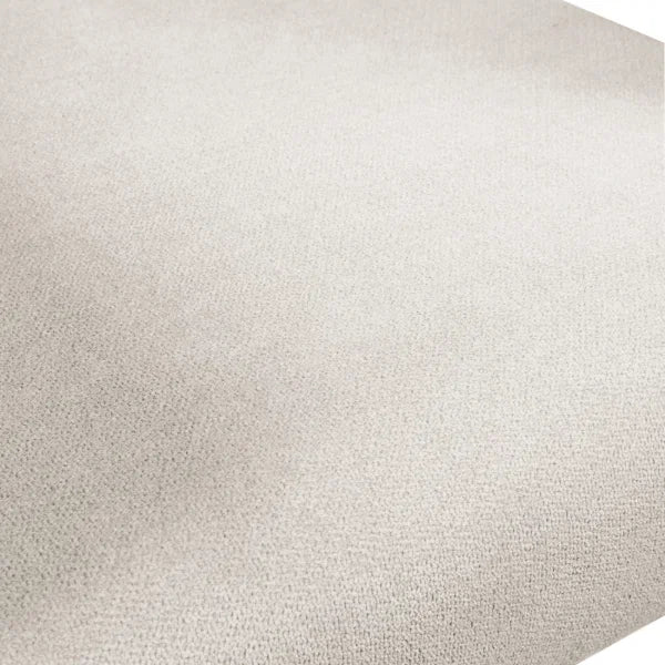 Elara cream chenille chair in a modern dining or living room setting