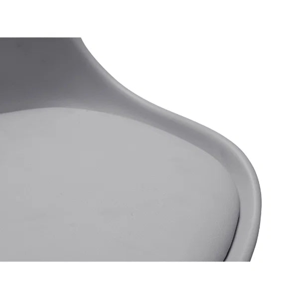 Erika Office Chair – Grey & Black – Adjustable Height Swivel Desk Chair