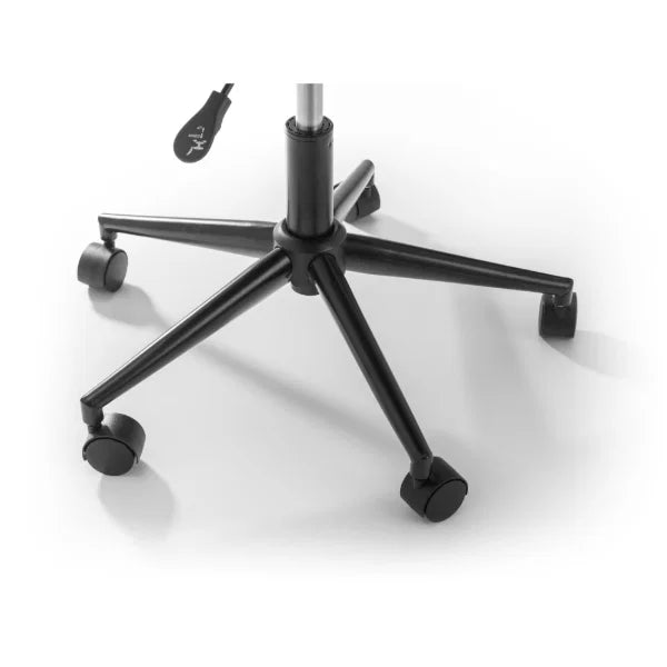 Erika Office Chair – Grey & Black – Adjustable Height Swivel Desk Chair