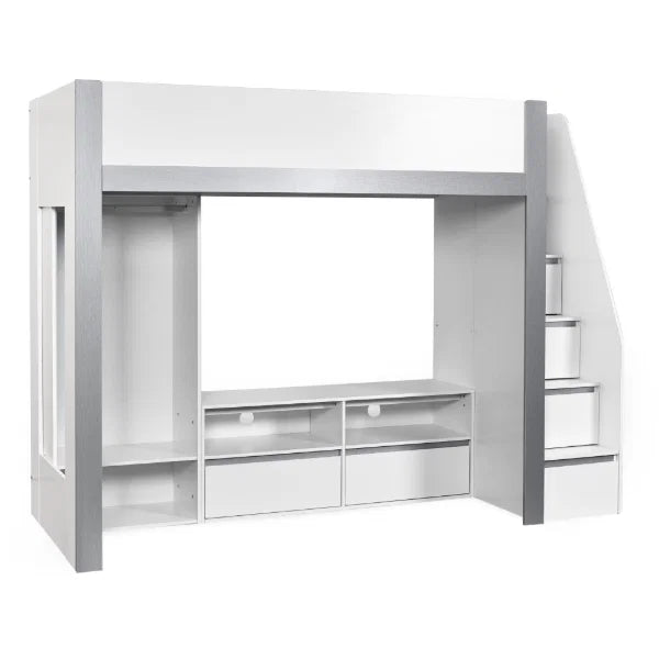 Gaia High Sleeper – Kids Single Bed with Space-Saving Design
