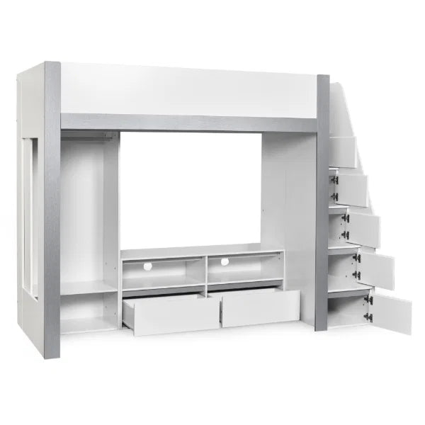 Gaia High Sleeper – Kids Single Bed with Space-Saving Design