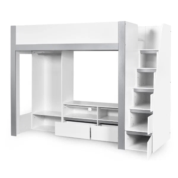 Gaia High Sleeper – Kids Single Bed with Space-Saving Design