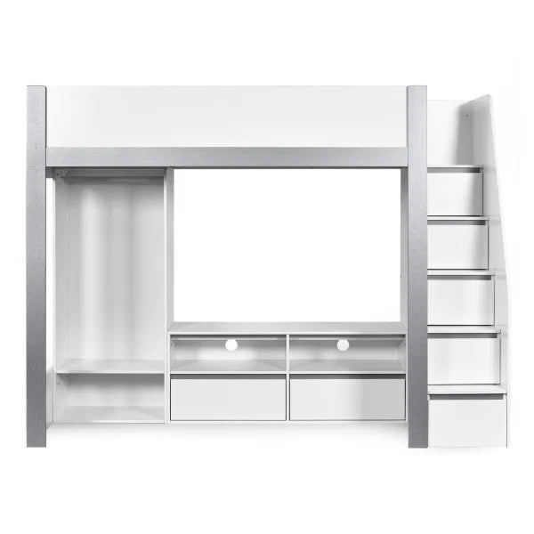 Gaia High Sleeper – Kids Single Bed with Space-Saving Design