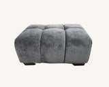 Furnish365 Harlem steel mermaid fabric sofa range in a modern living room setting