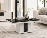 Heavy‑duty wood dining table – Italian design, spacious and durable for busy family life