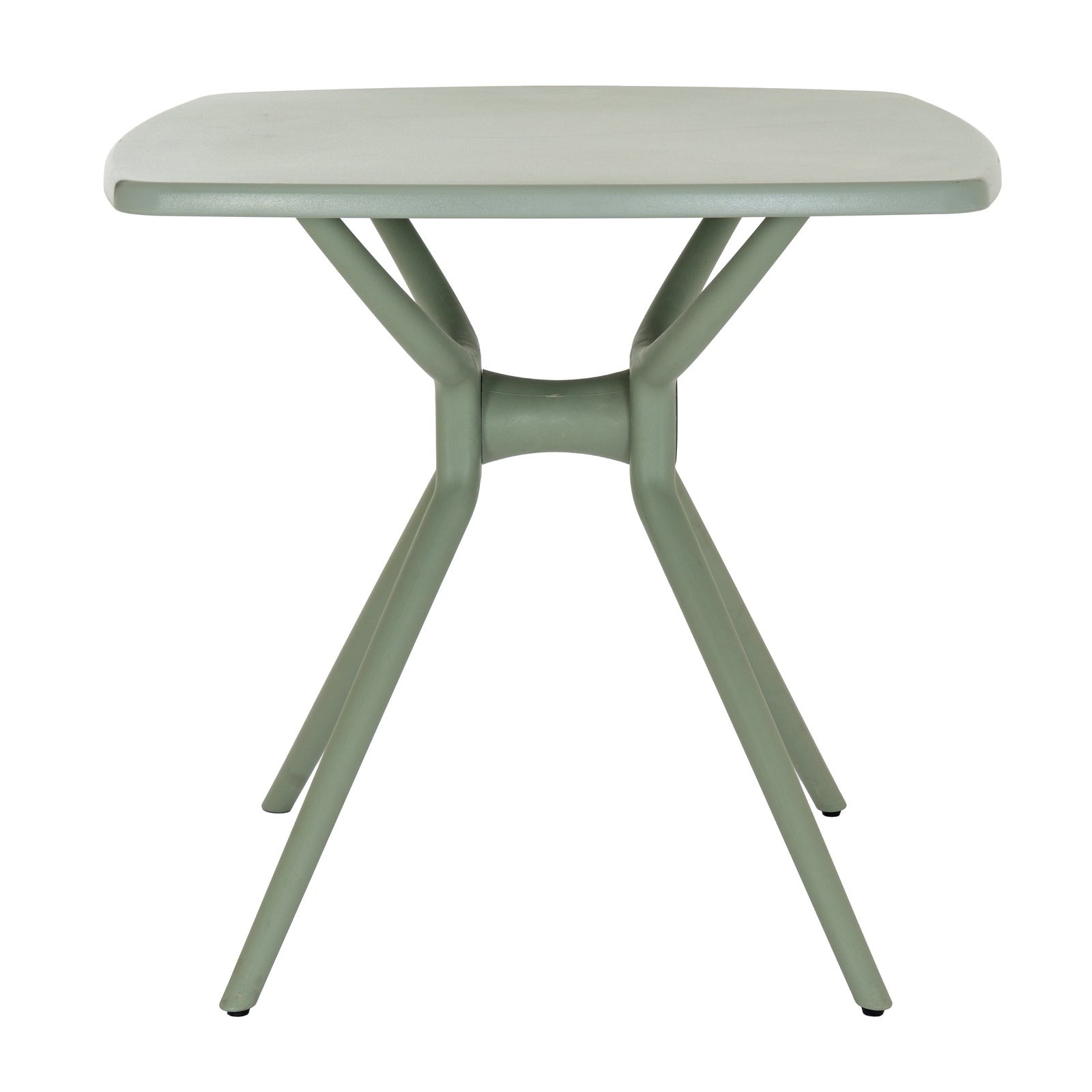 Hill Interiors Alto French grey dining table from above showing the full table surface