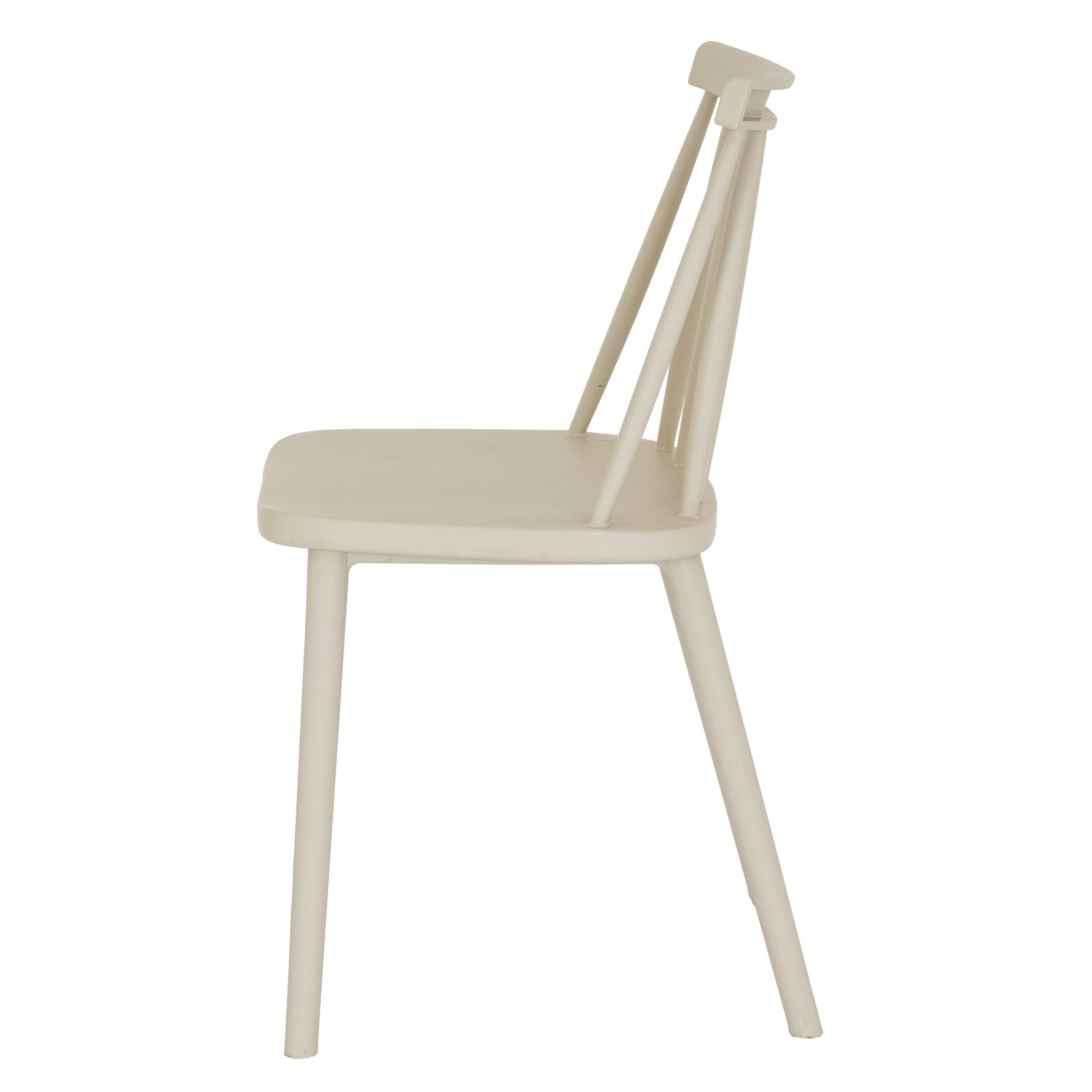 	Hill Interiors Kyra putty grey dining chair in a modern dining room with wooden table