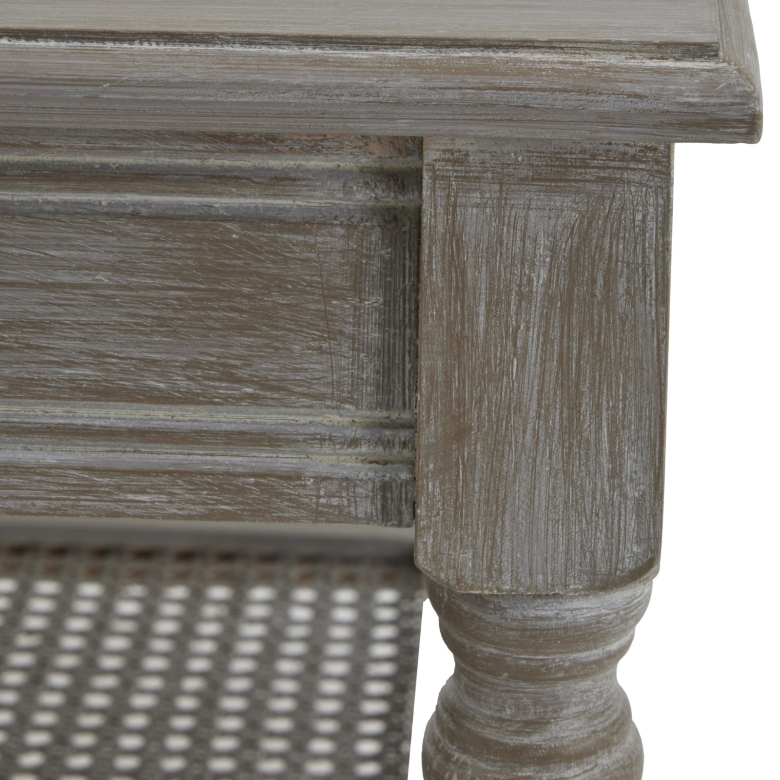 Hill Interiors Serene Rattan coffee table in a contemporary living room with natural lighting and décor