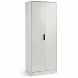 Alba 2 Door Wardrobe – Silk Grey – Affordable and Stylish Compact Design | Julian Bowen