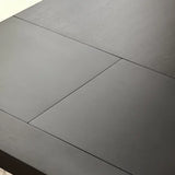 Knoxley Extending Dining Table – Black Oak – Contemporary Design with Smooth Mechanism | Julian Bowen
