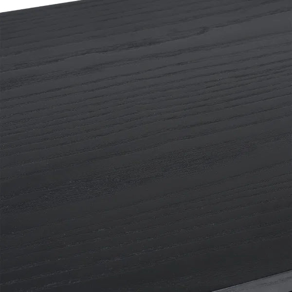 Louis Black Fluted TV Unit – Striking Textured Panels – Fits TVs up to 65