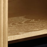 Louis Fluted TV Unit – Light Oak – Warm and Textured – Fits TVs up to 65" | Julian Bowen